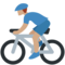 Person Biking - Medium emoji on Twitter
